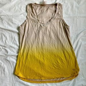 Calia Yellow/Grey Ombre Tank | LARGE